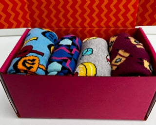 Sox Box Set of 4 - Customizable