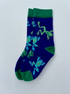 Pesach Frogs Socks Kids
