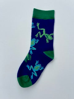 Pesach Frogs Socks Kids