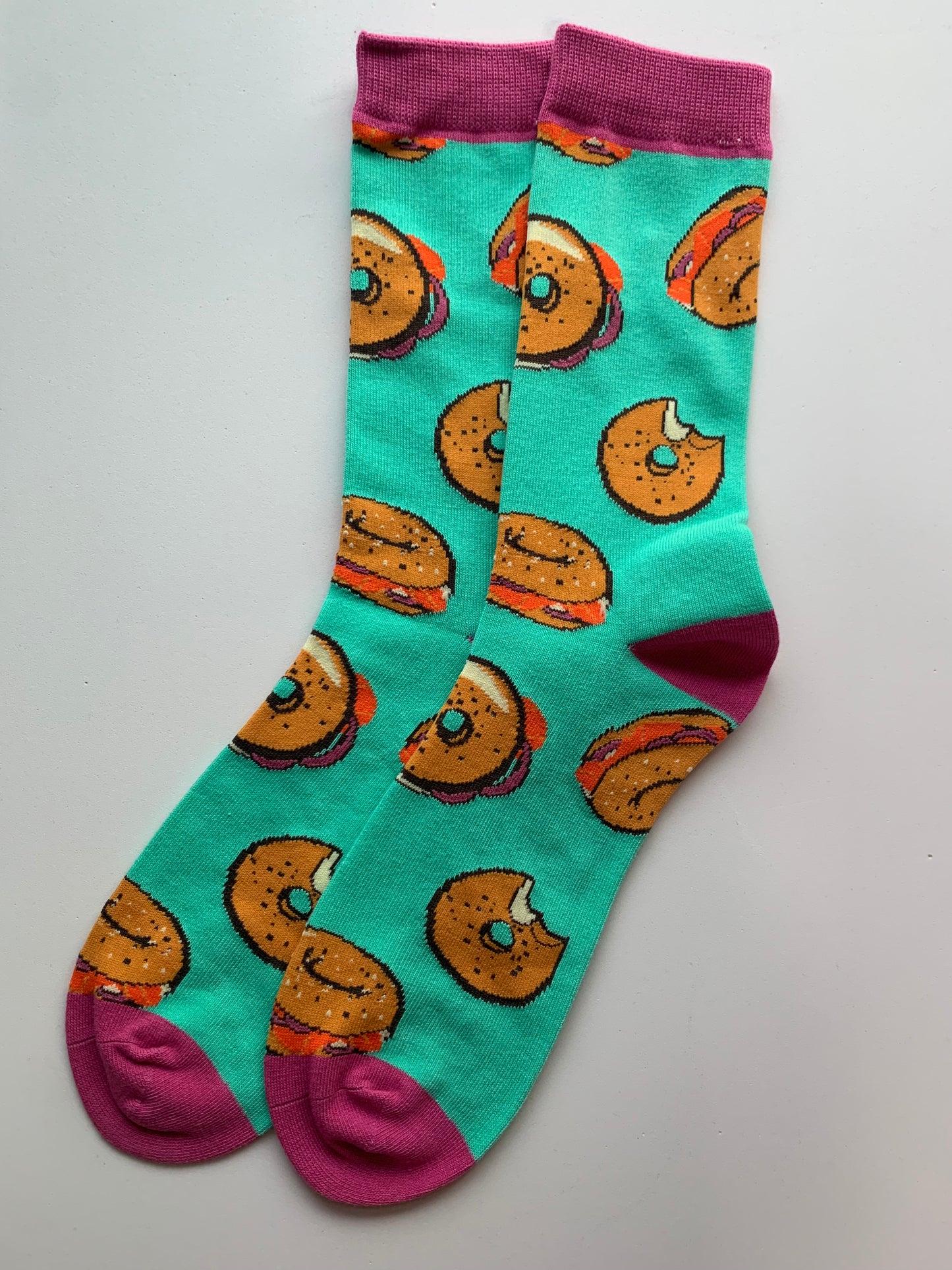 Bagels and Lox Socks