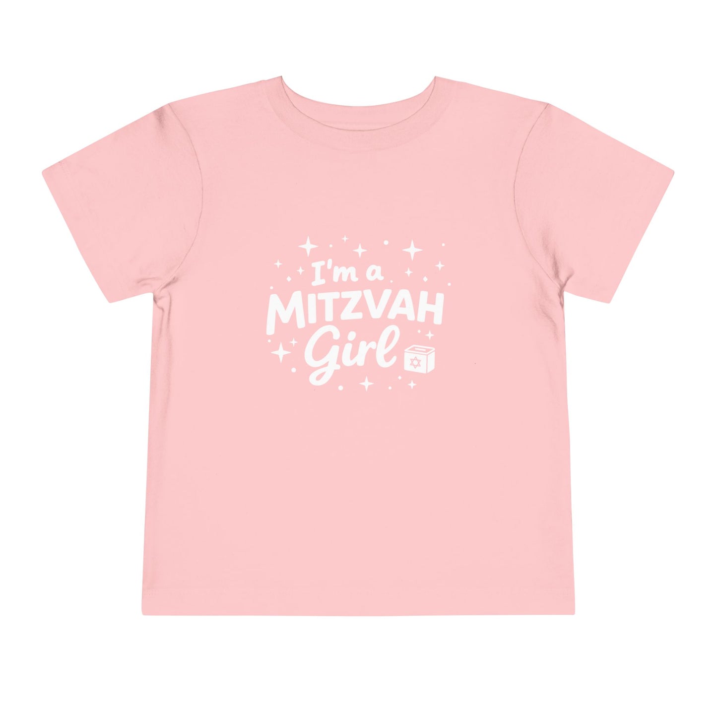 I'm a  Mitzvah Girl Toddler Short Sleeve Tee