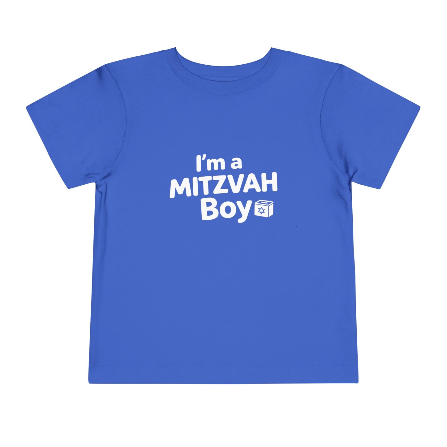 I’m a Mitzvah Boy Toddler Tee | Soft Jewish Shirt for Kids