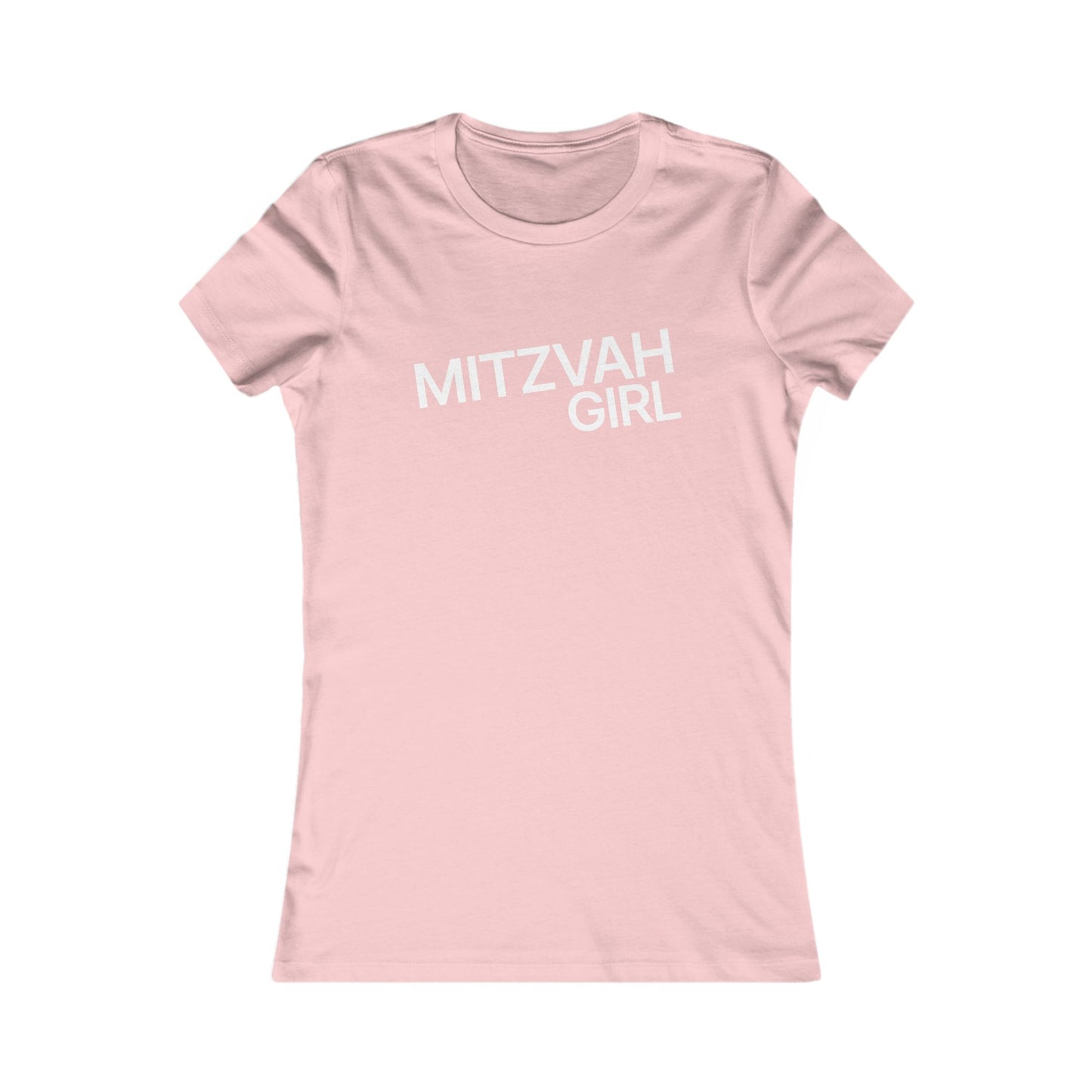 Mitzvah Girl Women’s T-Shirt – Soft Bella + Canvas Tee