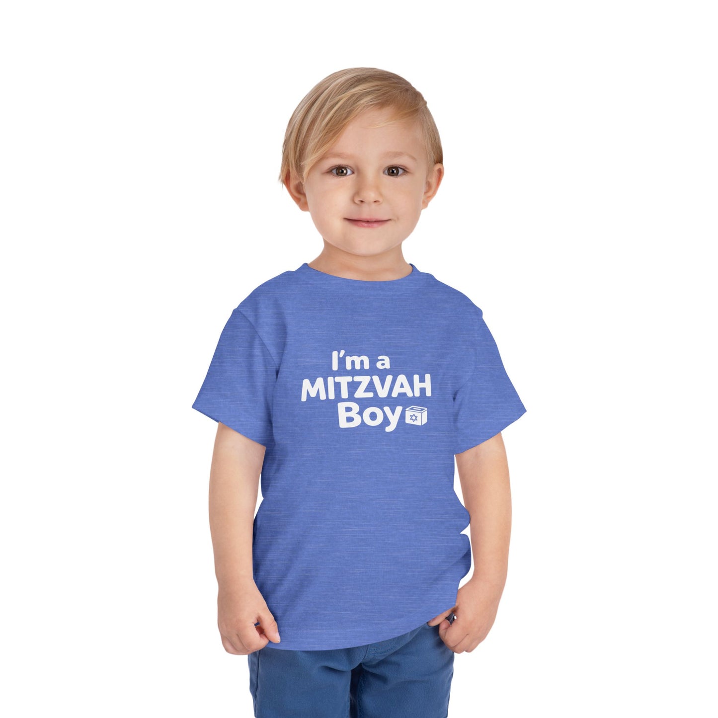 I’m a Mitzvah Boy Toddler Tee | Soft Jewish Shirt for Kids