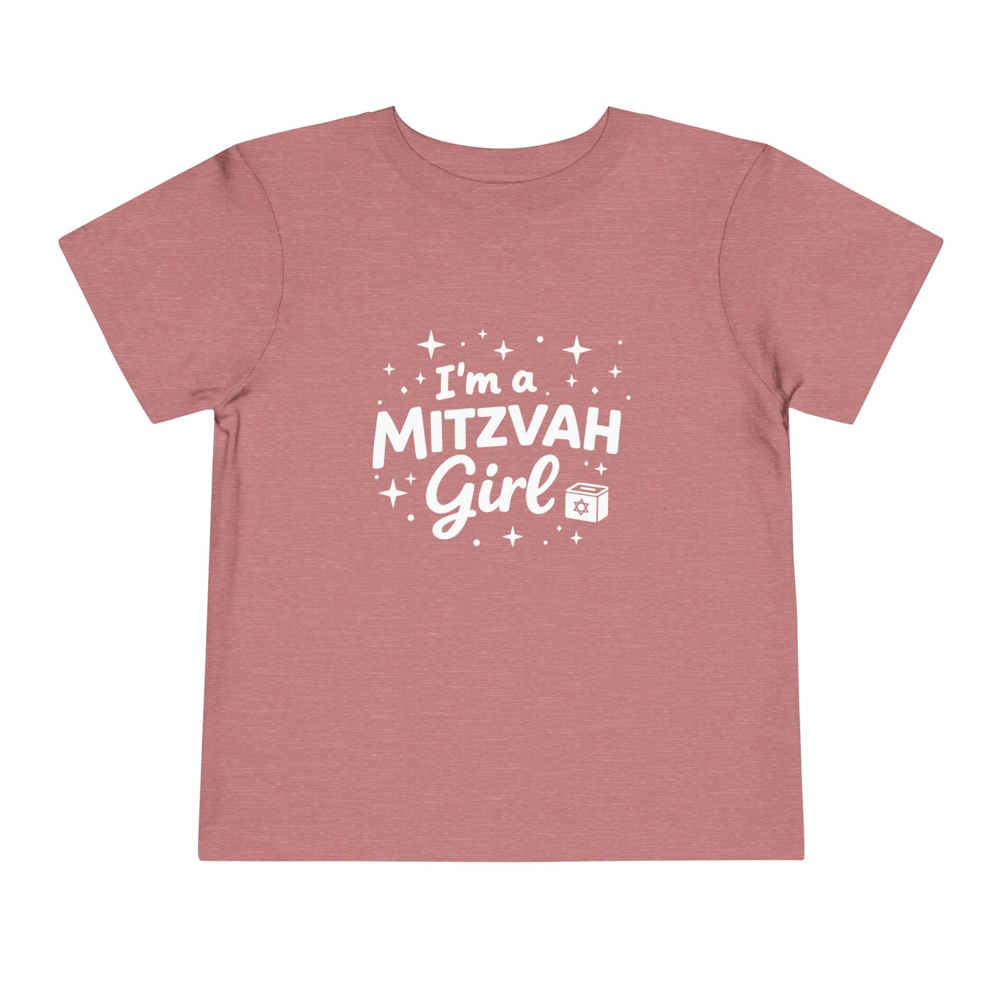 I'm a  Mitzvah Girl Toddler Short Sleeve Tee
