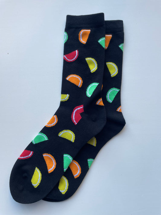 Pesach Fruit Slice Socks